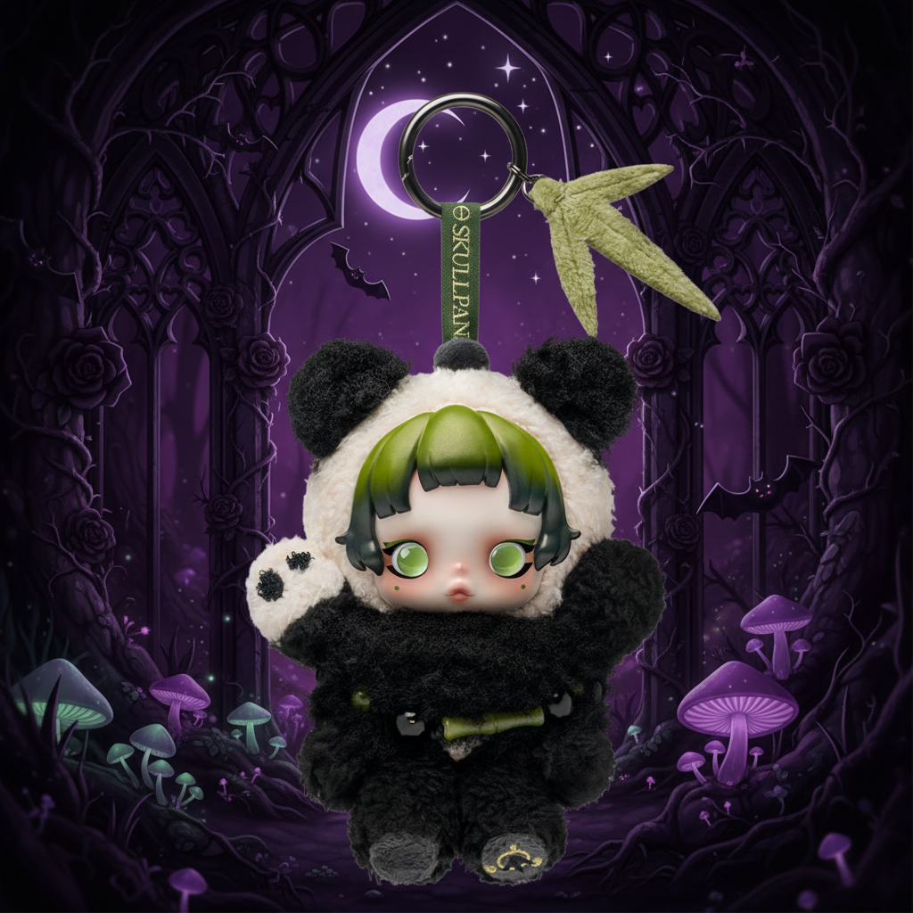 Peluche Pendentif SKULLPANDA Lazy Panda
