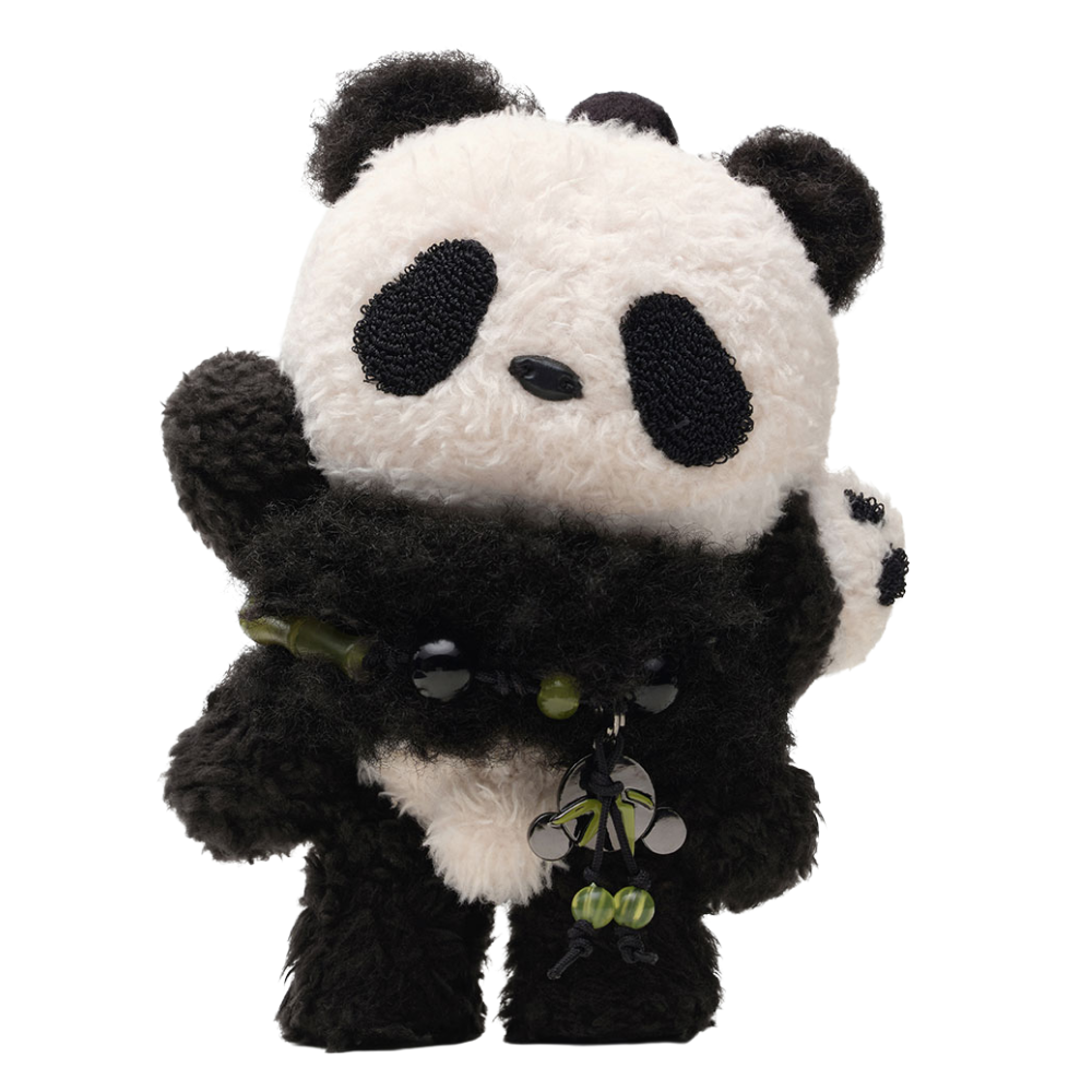 SKULLPANDA Lazy Panda Plush Pendant