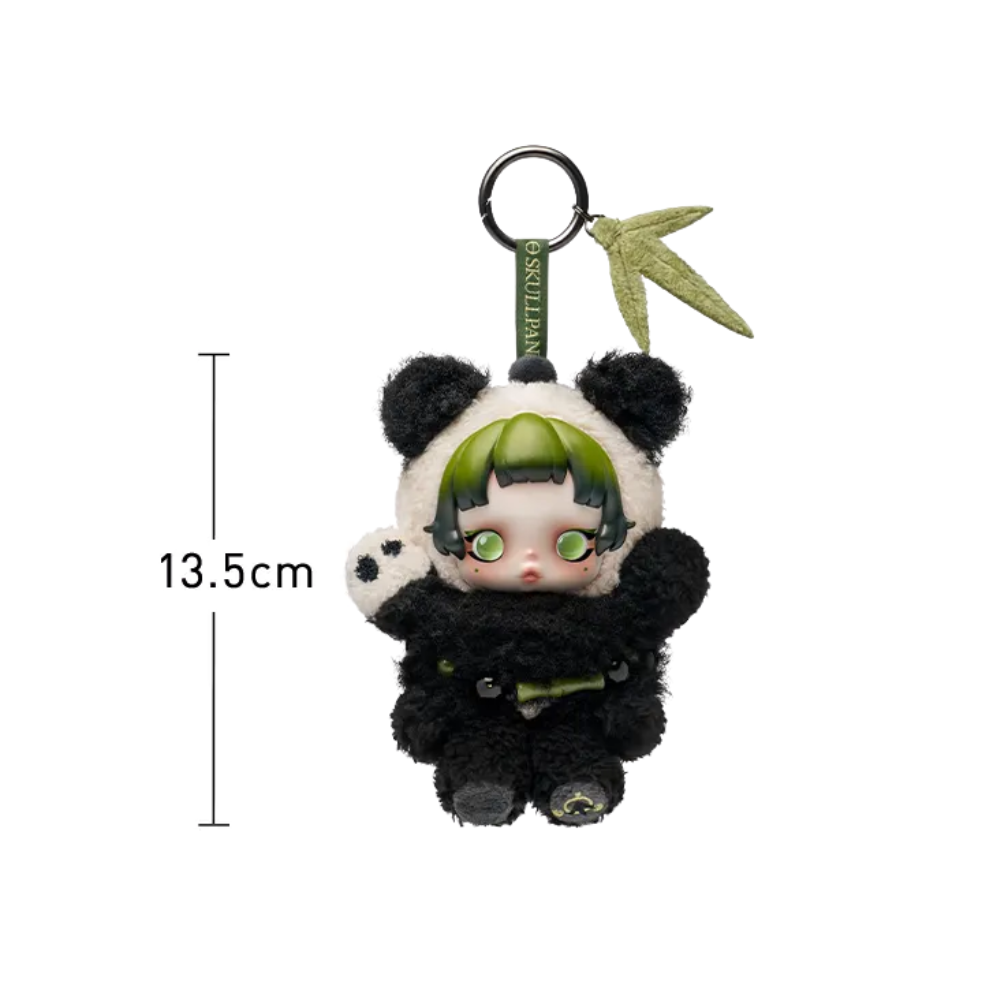 SKULLPANDA Lazy Panda Plush Pendant