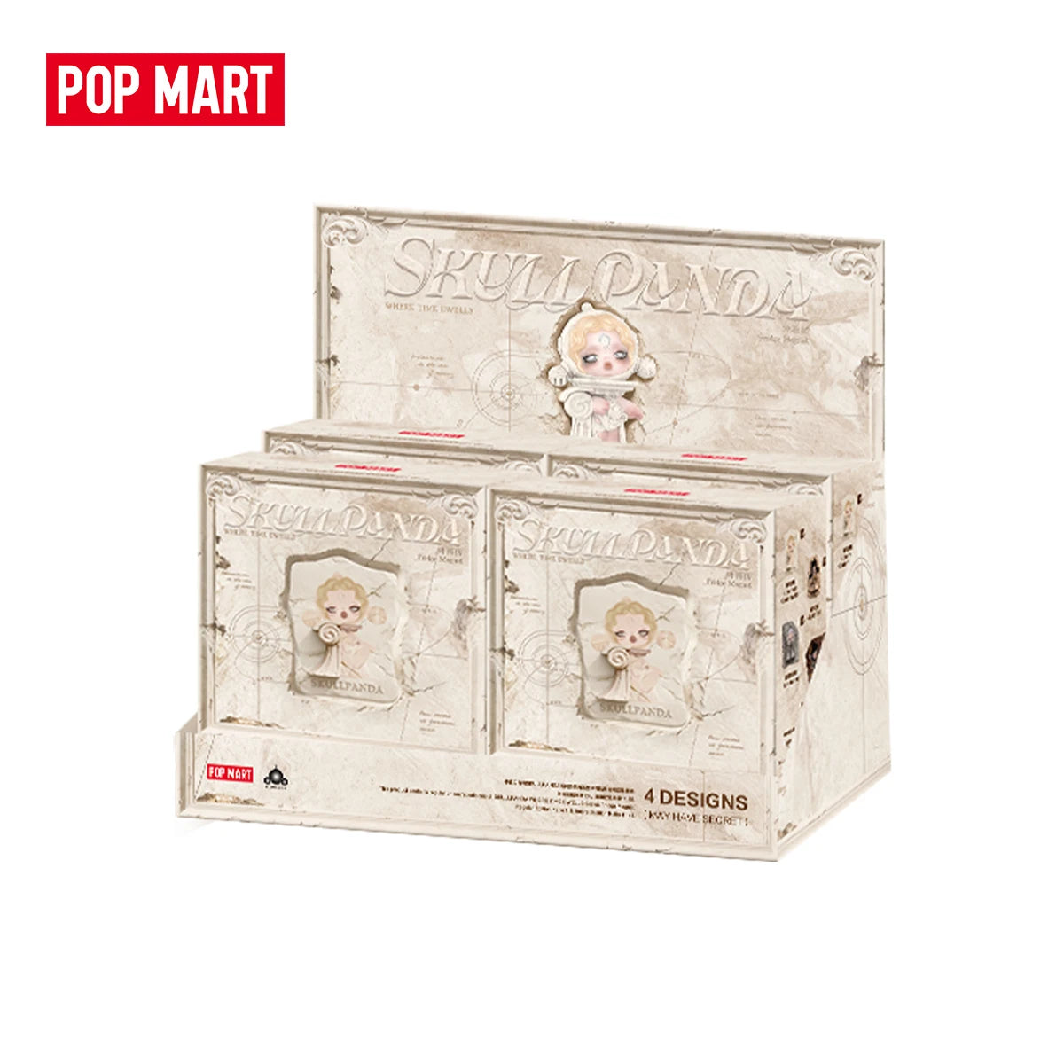 Magnet – Skullpanda Where Time Dwells – Blind Box – vue 9 | BubuKawaii