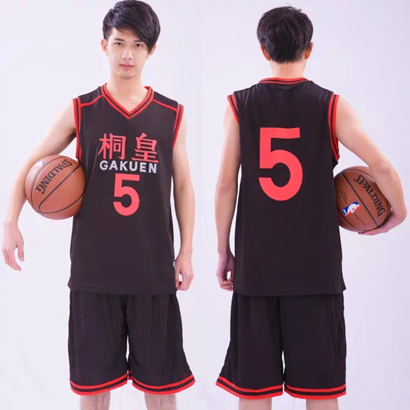 Maillot Aomine Tōō Gakuen – Cosplay basket – vue 4 | BubuKawaii