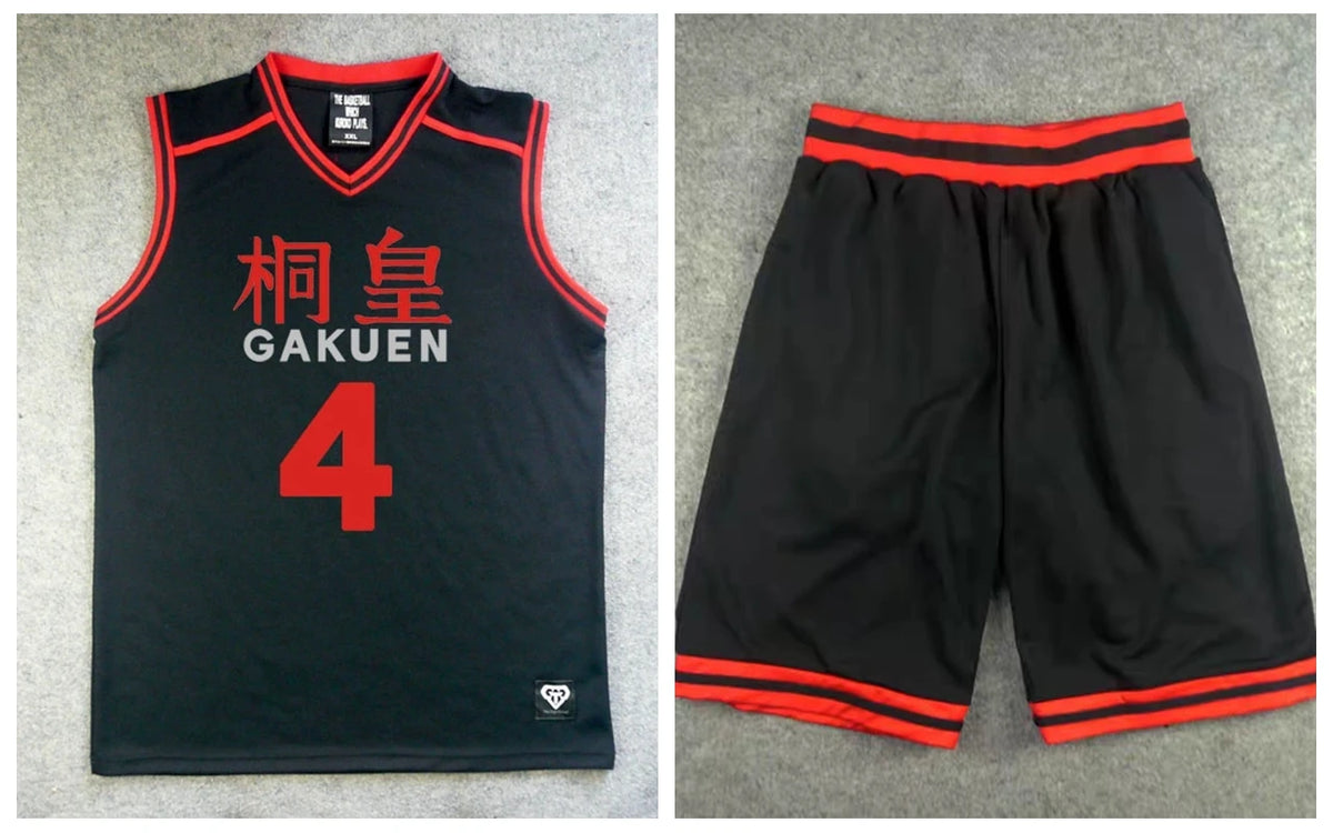 Maillot Aomine Tōō Gakuen – Cosplay basket – vue 5 | BubuKawaii