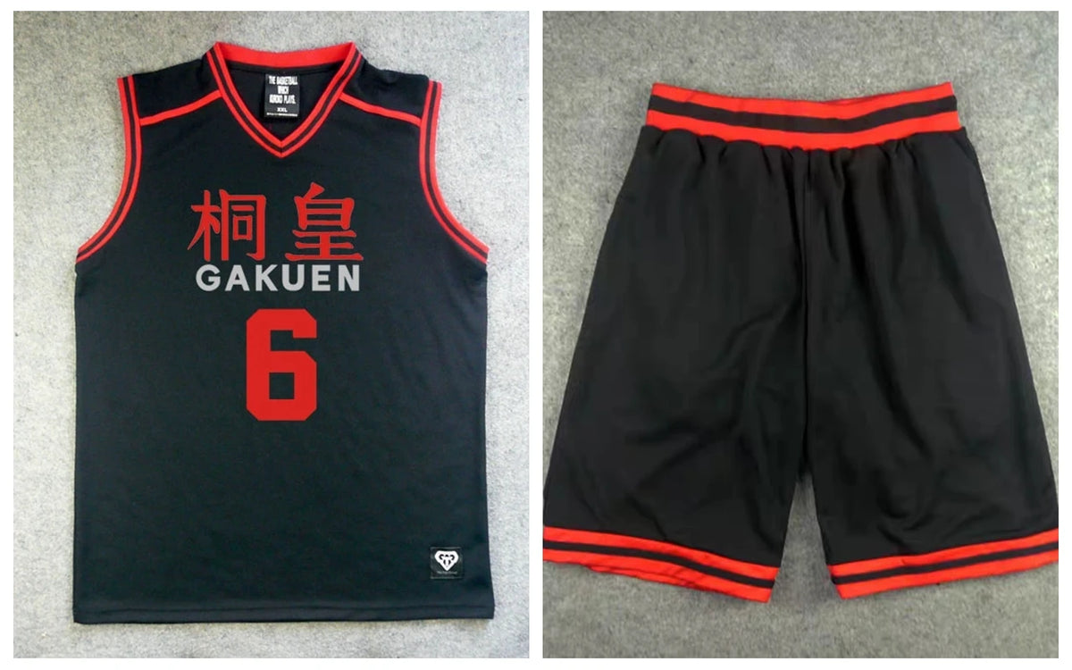 Maillot Aomine Tōō Gakuen – Cosplay basket – vue 8 | BubuKawaii