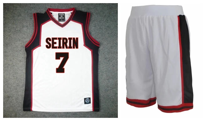 Maillot Seirin Kuroko & Kagami – Ensemble de basket – vue 10 | BubuKawaii