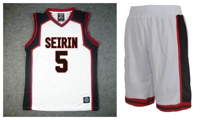 Maillot Seirin Kuroko & Kagami – Ensemble de basket – vue 9 | BubuKawaii