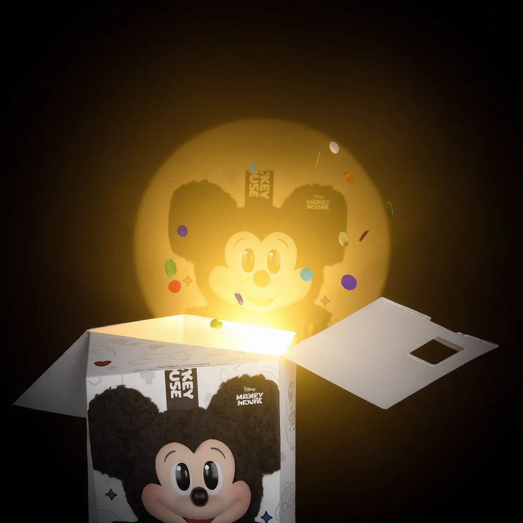 POP MART Mickey Family Cute Together — Plush Blind Box Keychain