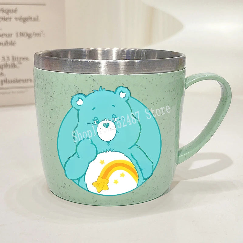 Mug enfant à intérieur inox – Bisounours – vue 20 | BubuKawaii