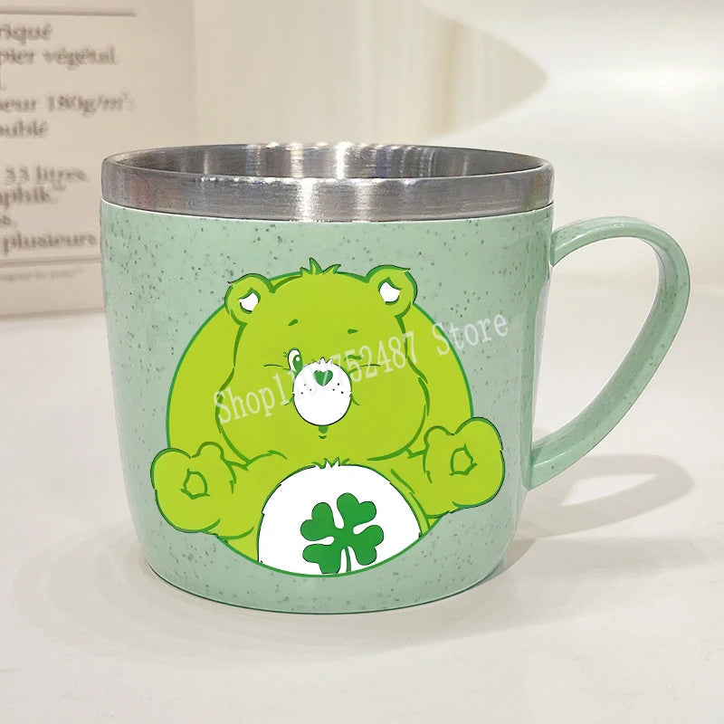 Mug enfant à intérieur inox – Bisounours – vue 30 | BubuKawaii