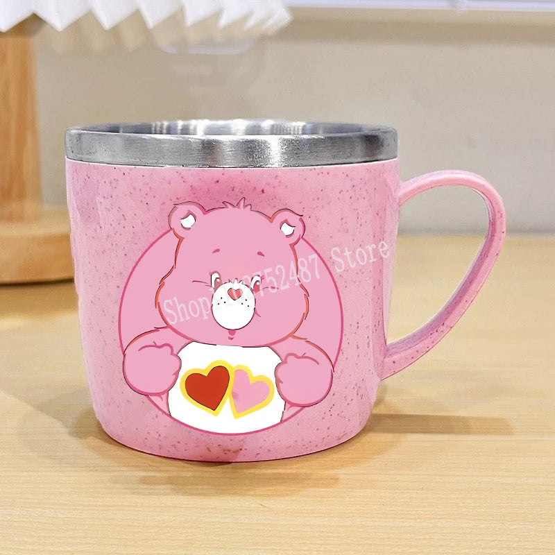 Mug enfant à intérieur inox – Bisounours – vue 31 | BubuKawaii