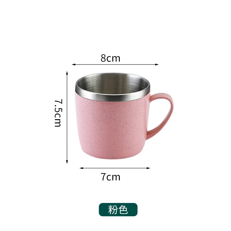 Mug enfant à intérieur inox – Bisounours – vue 7 | BubuKawaii