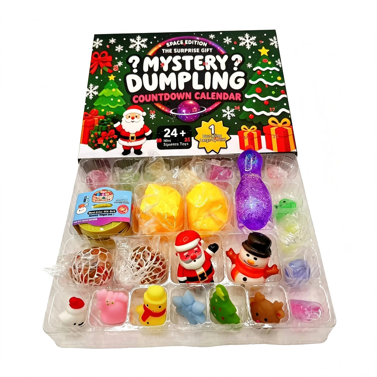 Nee Doh – Squishies surprise et calendriers – vue 12 | BubuKawaii