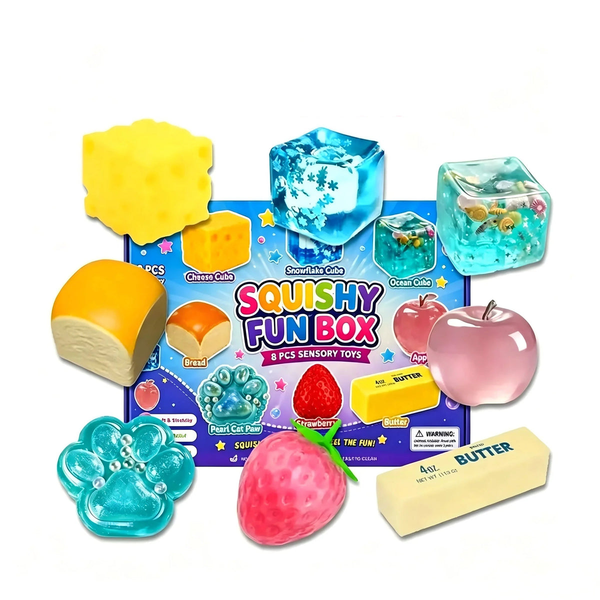 Nee Doh – Squishies surprise et calendriers – vue 8 | BubuKawaii