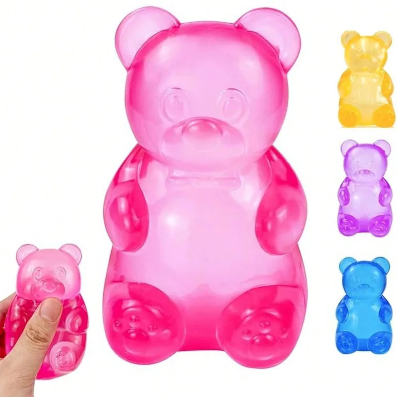 Ours gommeux NeeDoh – Jouet anti-stress, 4 coloris – vue 2 | BubuKawaii