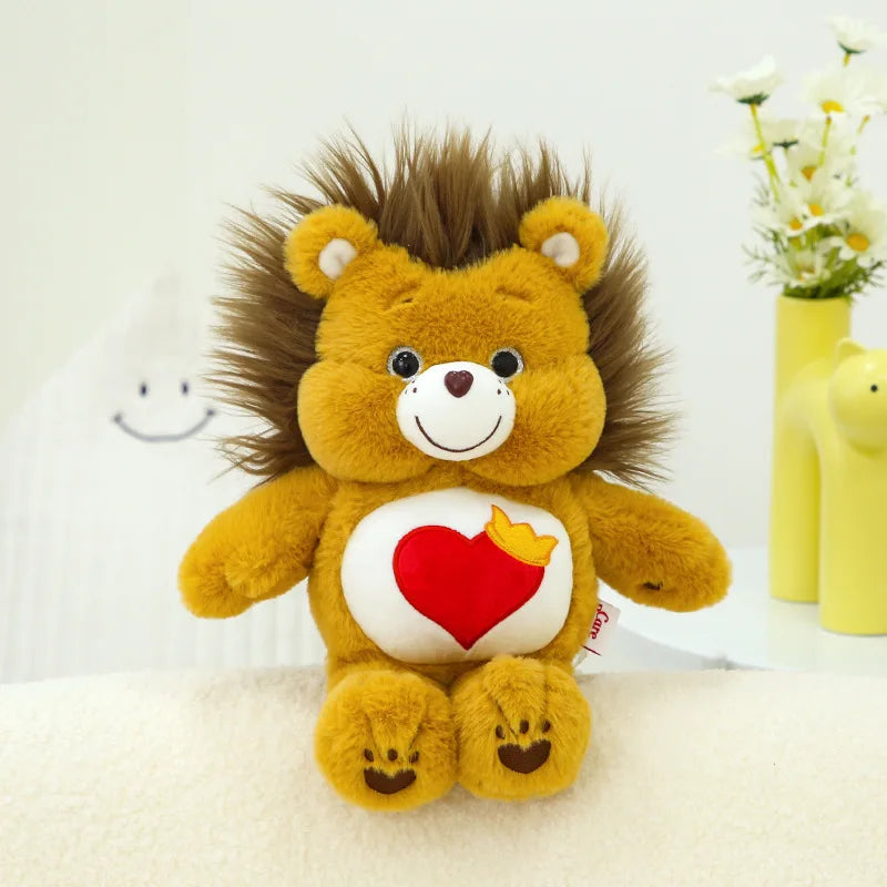 Peluche animaux style Bisounours 33 cm – Cœur brodé – vue 14 | BubuKawaii