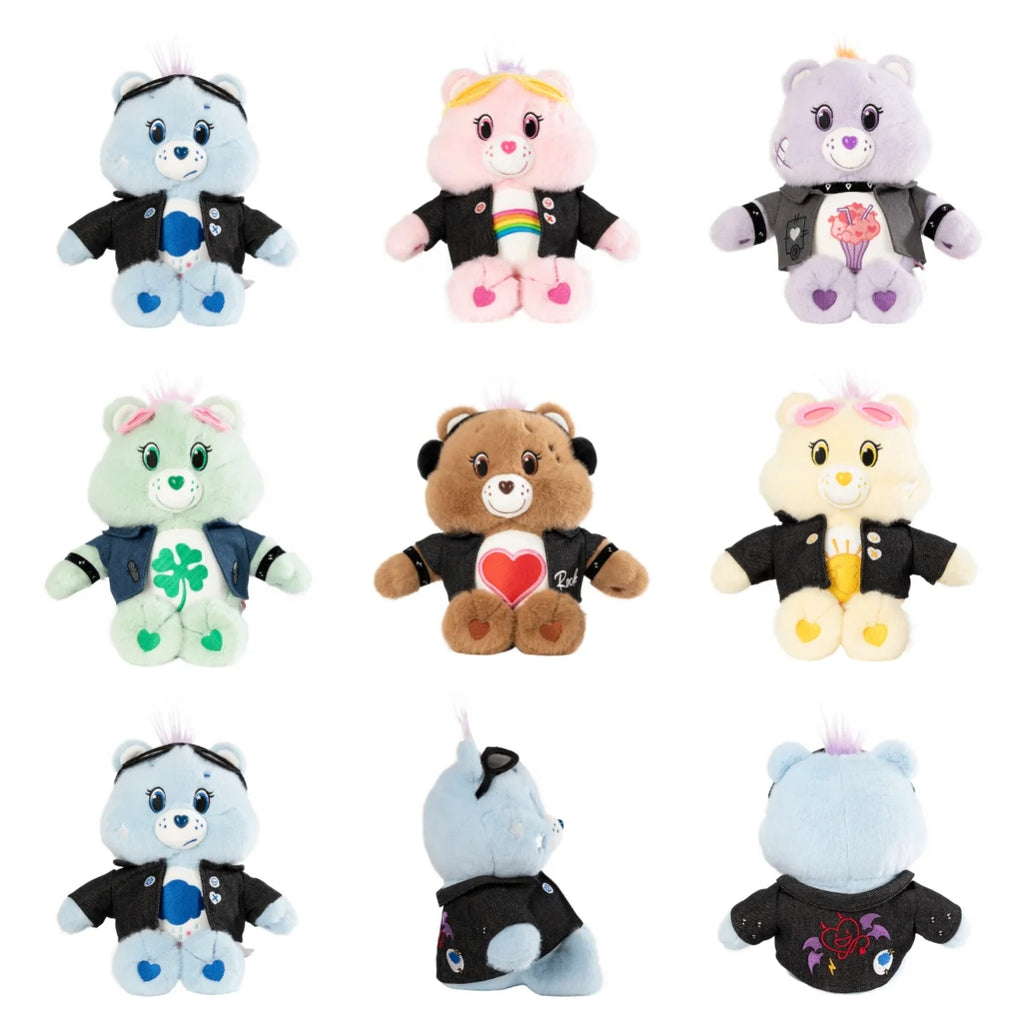 Peluche Bisounours 33 cm – Veste en jean – vue 3 | BubuKawaii