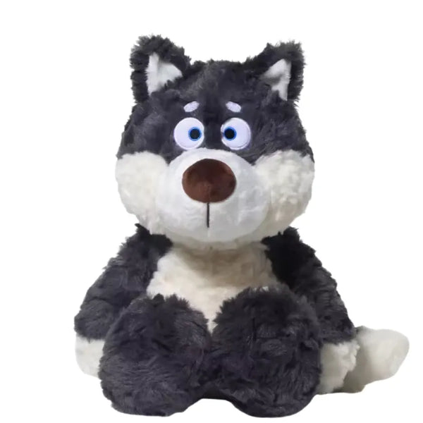 Peluche Loup Gris Kawaii 40cm