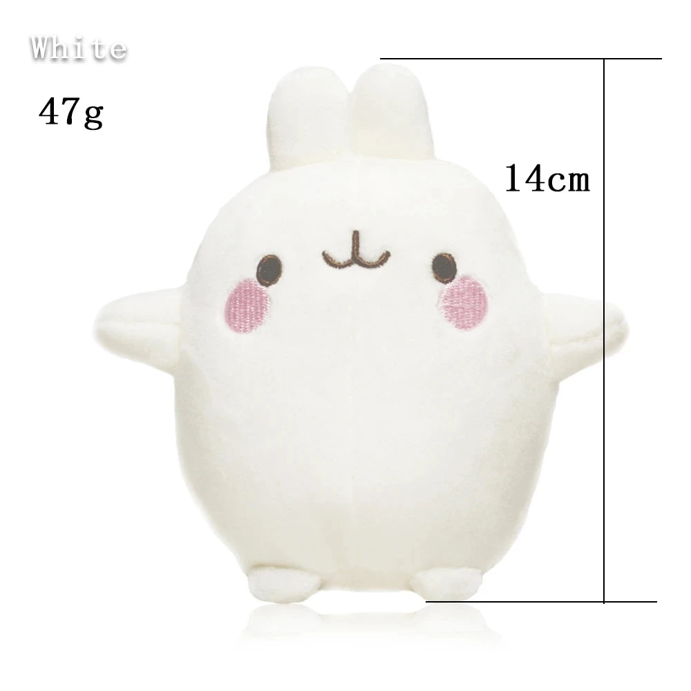 Peluche Molang et Piu Piu avec mousqueton – 14 cm – vue 5 | BubuKawaii