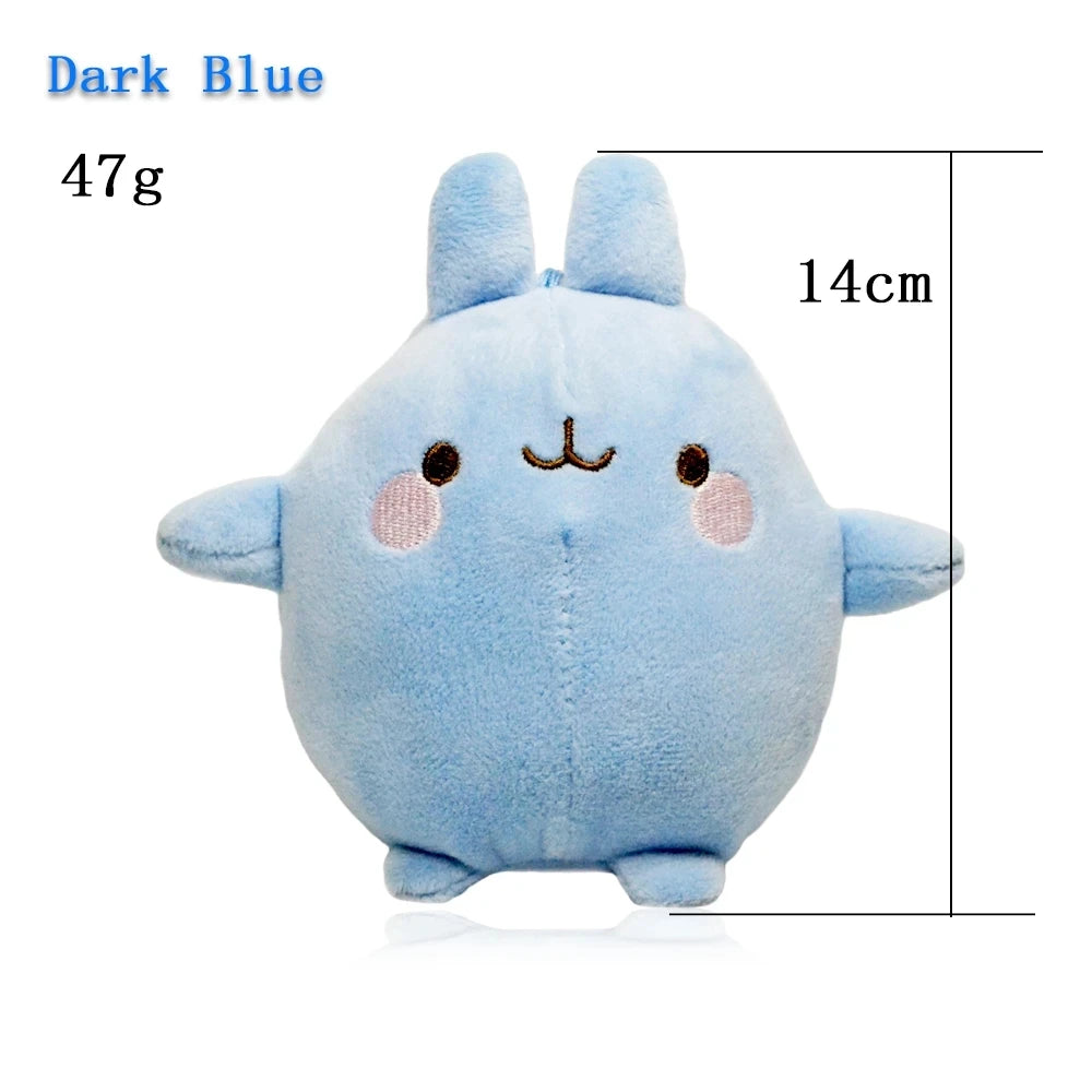 Peluche Molang et Piu Piu avec mousqueton – 14 cm – vue 6 | BubuKawaii