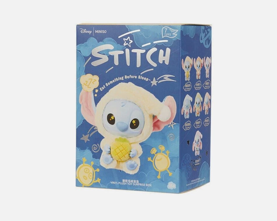 Peluche Stitch Eat Something Before Sleep