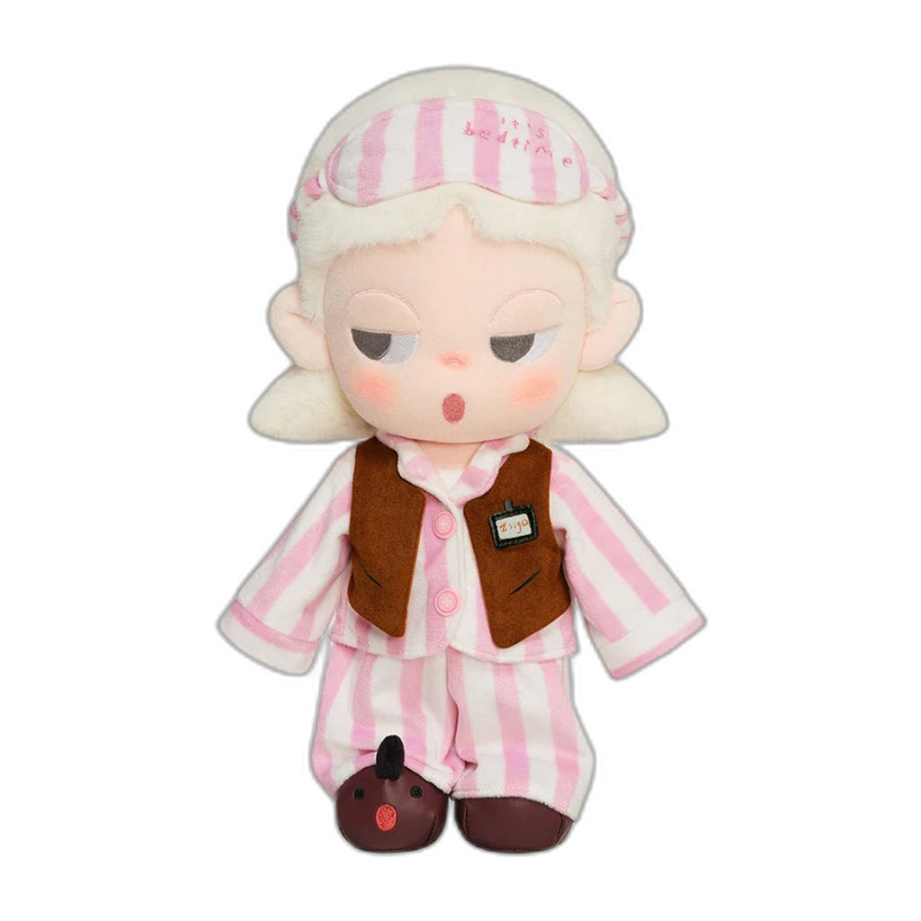 Packshot – peluche Zsiga Life is a Show en pyjama rayé