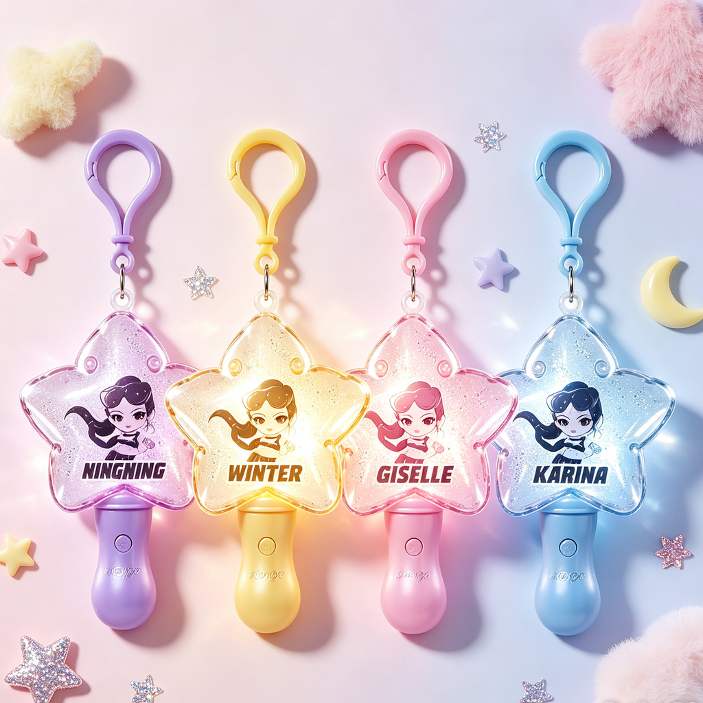 Aespa Memorable Picks Charm – Light-Up Blind Box