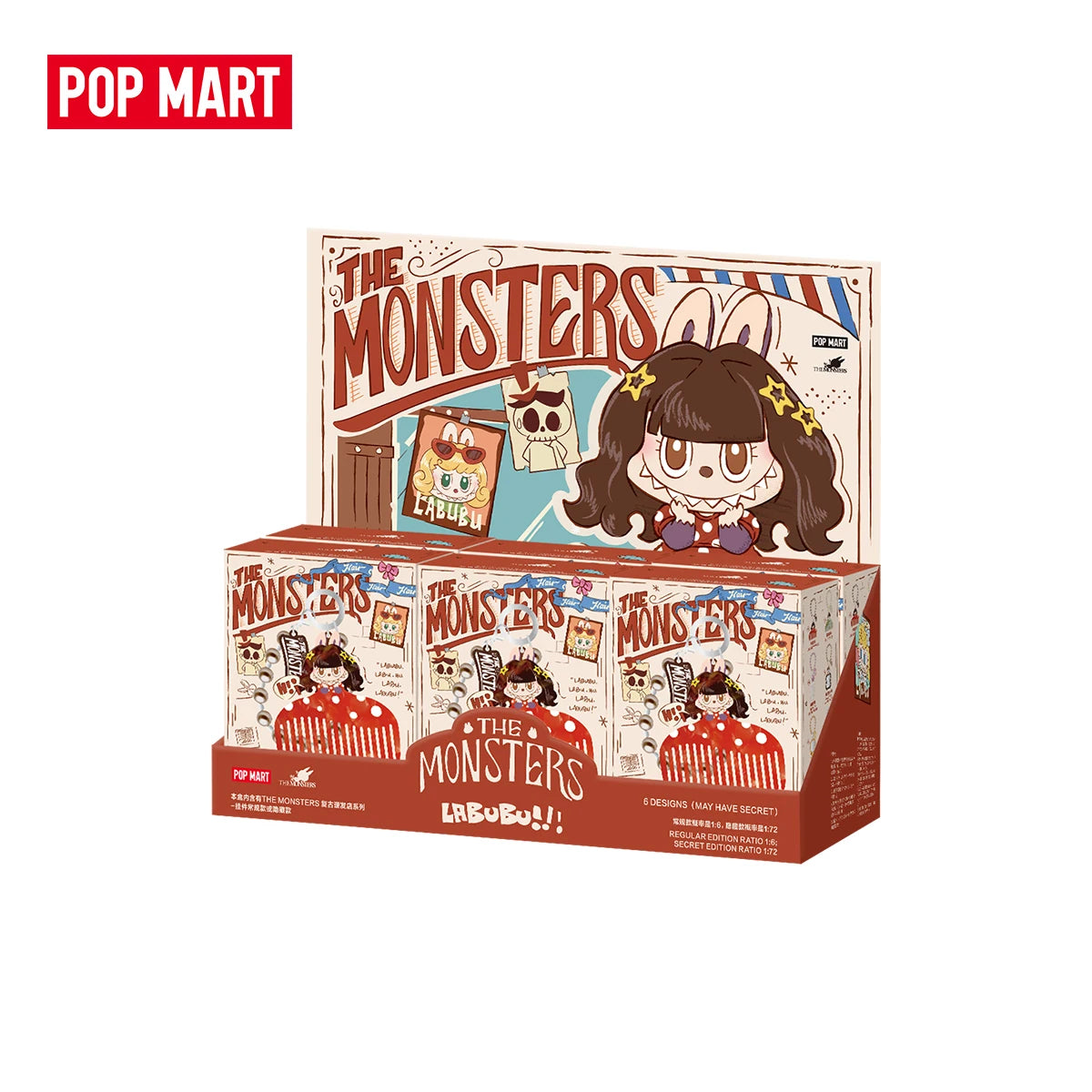 Pendentif The Monsters Hair Salon – Blind Box – vue 9 | BubuKawaii
