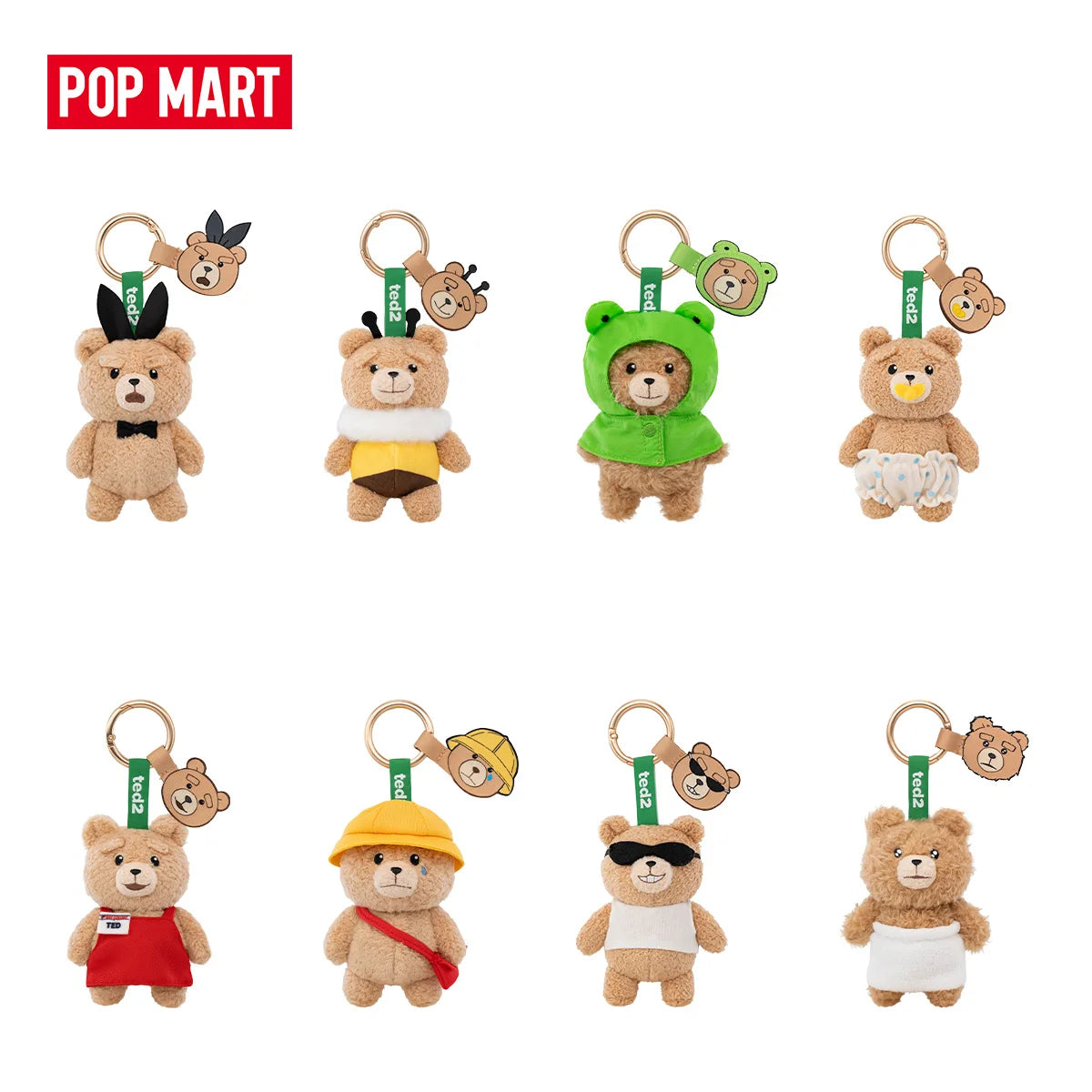 Pendentif peluche – Baby Ted – Blind Box – vue 7 | BubuKawaii