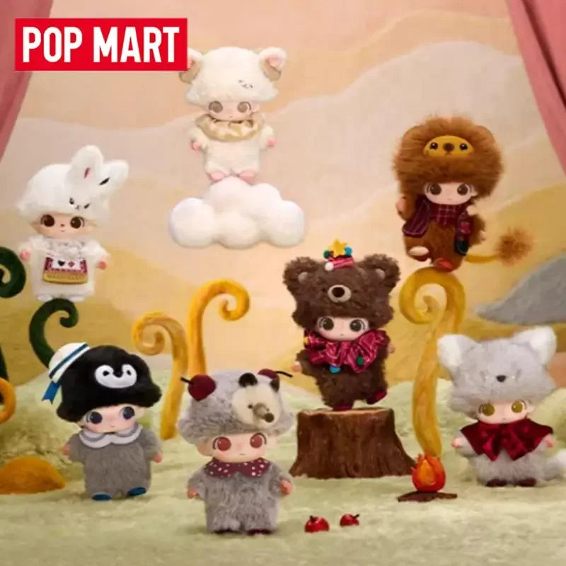 POP MART DIMOO The Secret Theatre Club Series Vinyl Plush Pendant Blind Box Action Figure Cartoon… – vue 2 | BubuKawaii