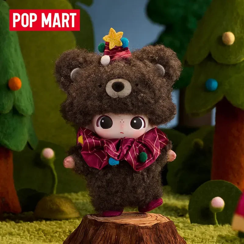 POP MART DIMOO The Secret Theatre Club Series Vinyl Plush Pendant Blind Box Action Figure Cartoon… – vue 3 | BubuKawaii