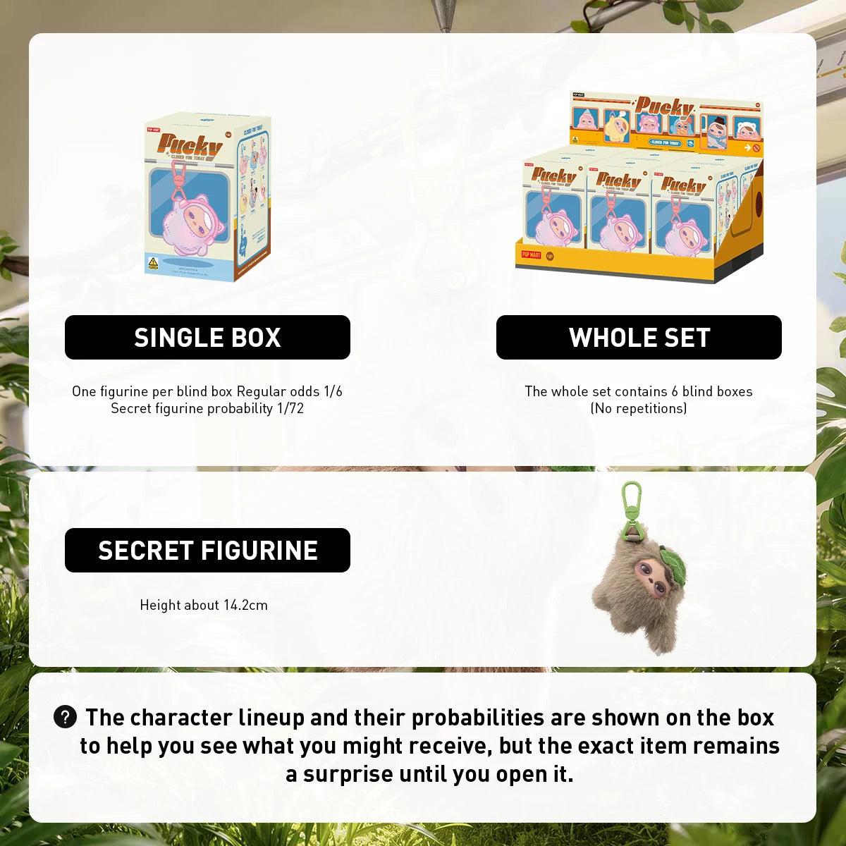 Pendentif peluche – Pucky Closed for Today – Blind Box – vue 5 | BubuKawaii
