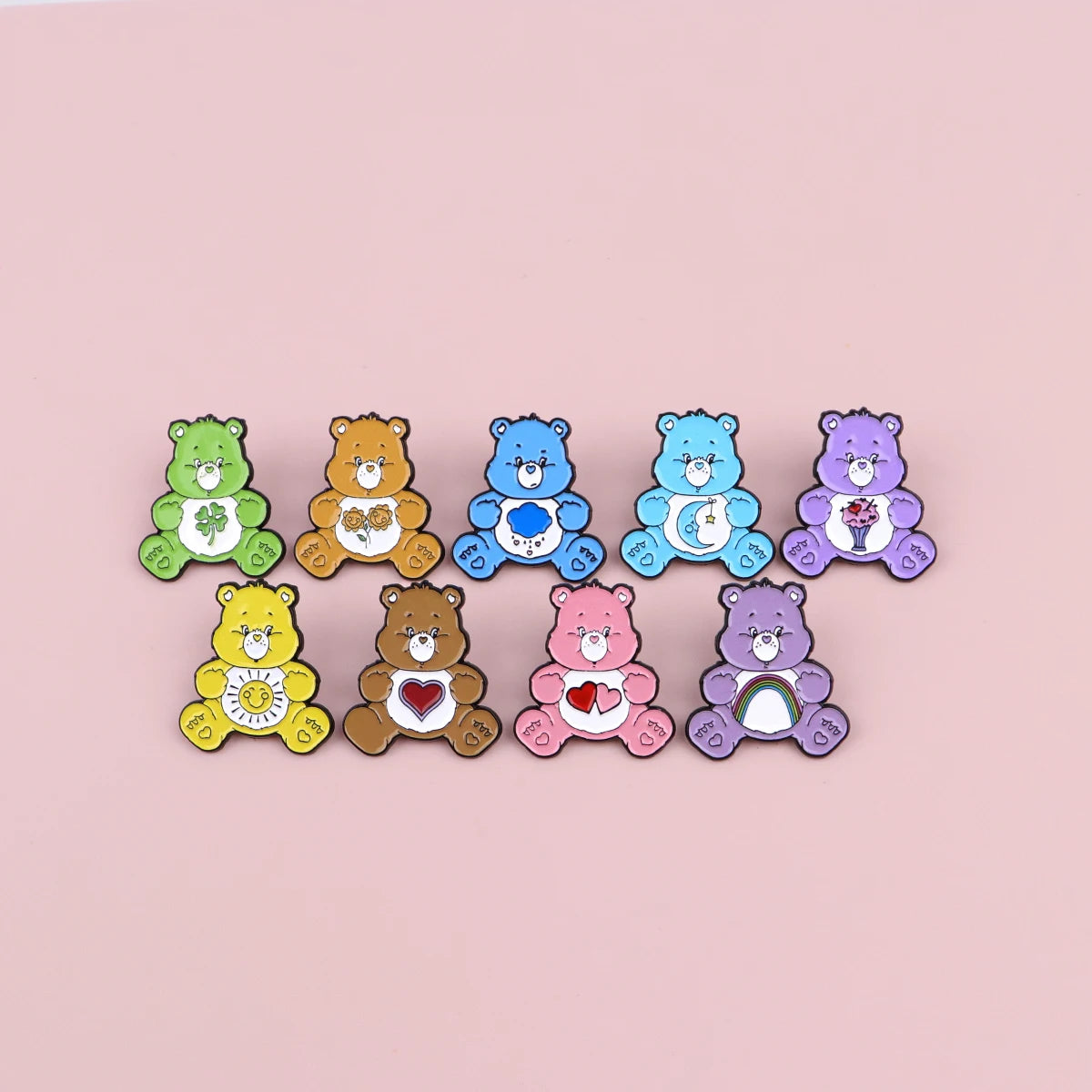 Pin's émaillé Bisounours – 9 ours au choix – vue 3 | BubuKawaii