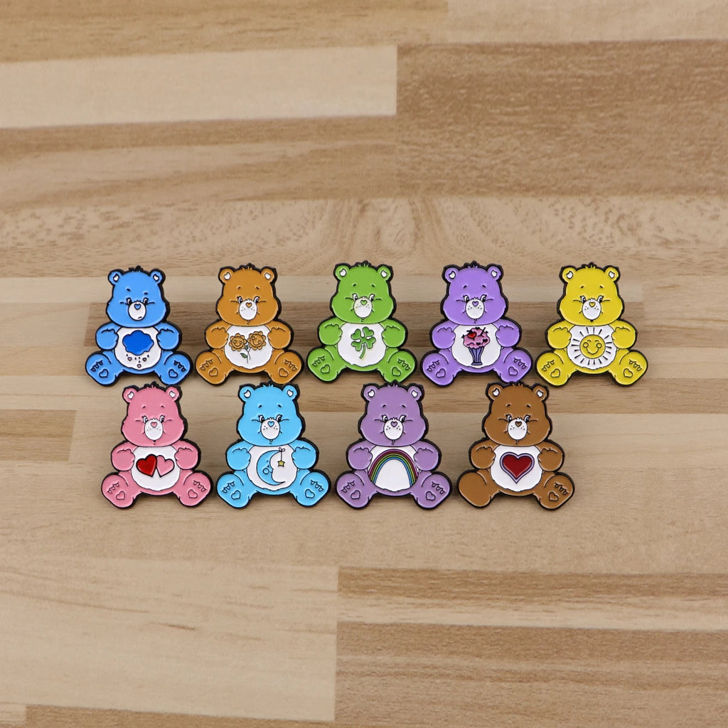 Pin's émaillé Bisounours – 9 ours au choix – vue 4 | BubuKawaii