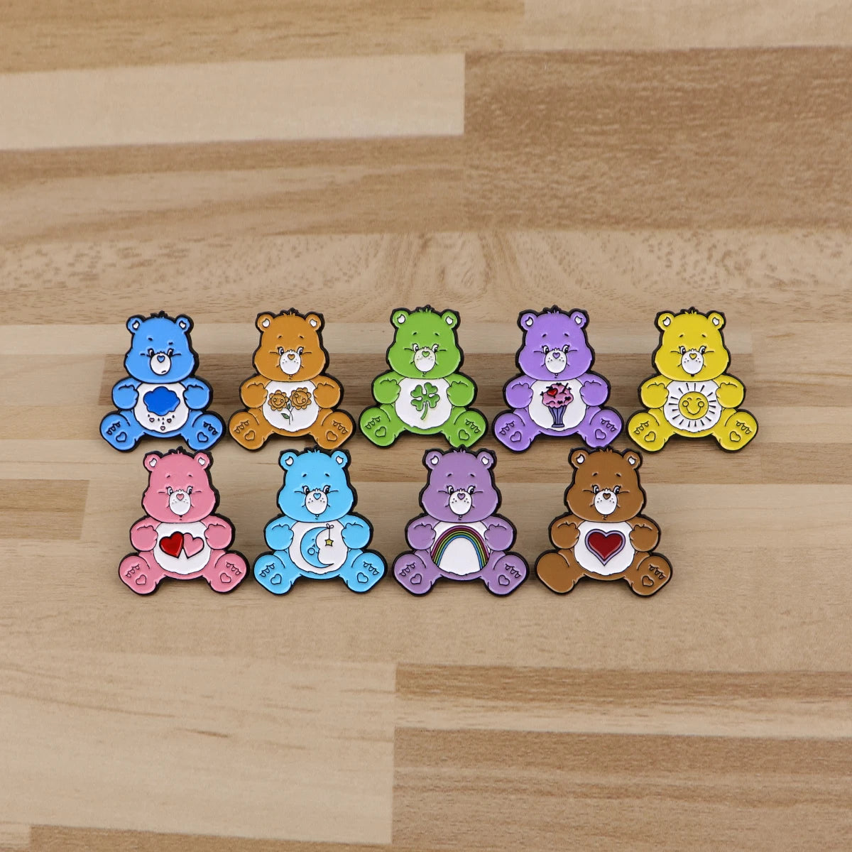Pin's émaillé Bisounours – 9 ours au choix – vue 4 | BubuKawaii