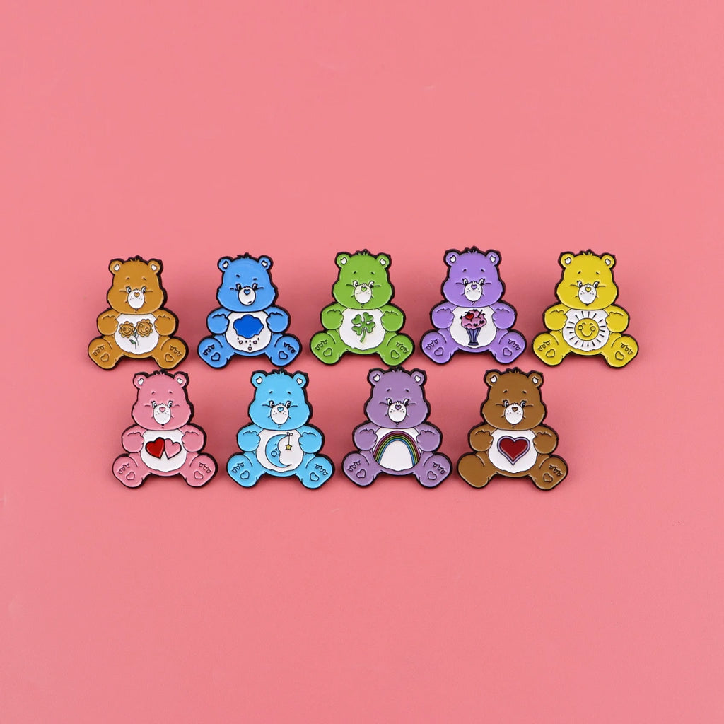 Pin's émaillé Bisounours – 9 ours au choix – vue 5 | BubuKawaii