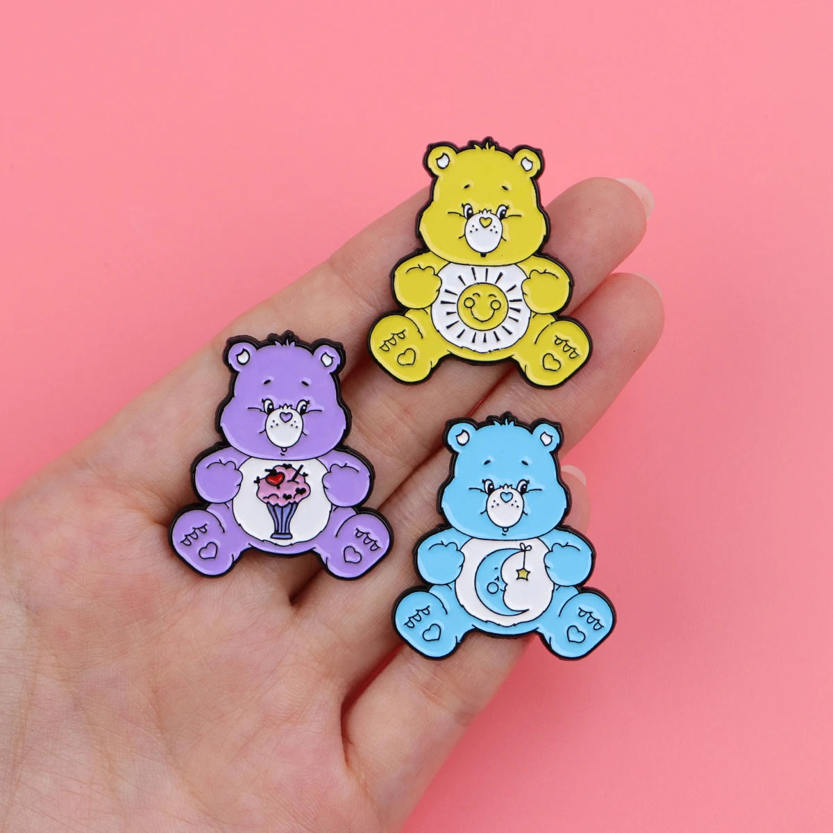 Pin's émaillé Bisounours – 9 ours au choix – vue 7 | BubuKawaii