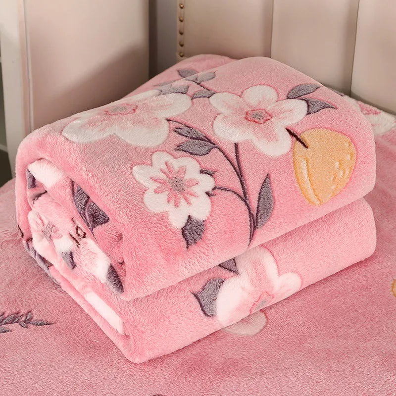 Plaid flanelle fraises et fleurs – 6 motifs, 5 tailles – vue 8 | BubuKawaii