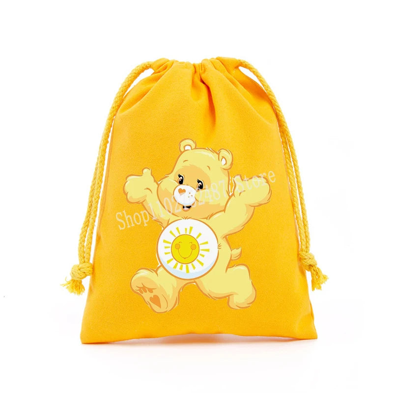 Pochette à cordon en toile – Bisounours, 3 tailles – vue 12 | BubuKawaii