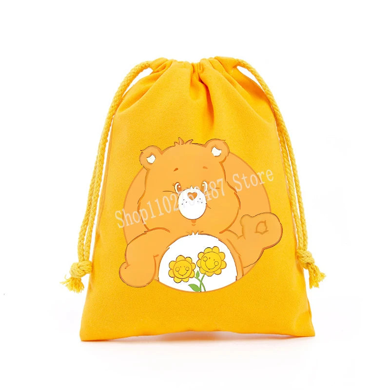 Pochette à cordon en toile – Bisounours, 3 tailles – vue 16 | BubuKawaii