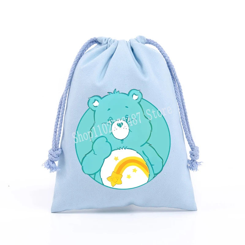 Pochette à cordon en toile – Bisounours, 3 tailles – vue 19 | BubuKawaii