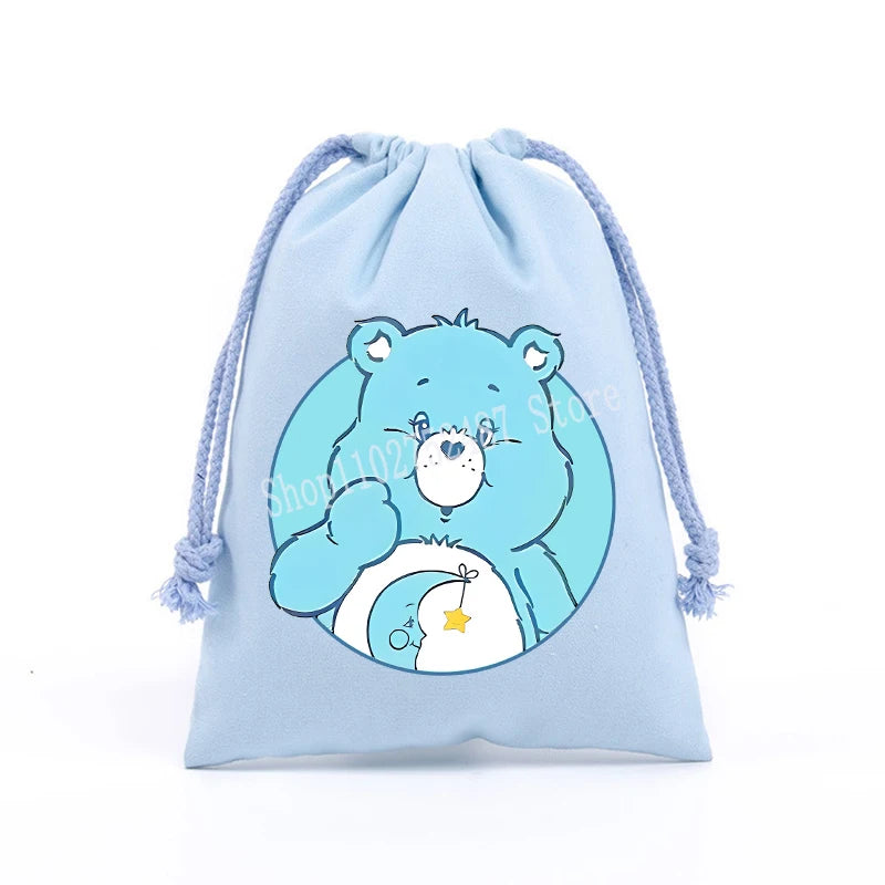Pochette à cordon en toile – Bisounours, 3 tailles – vue 20 | BubuKawaii