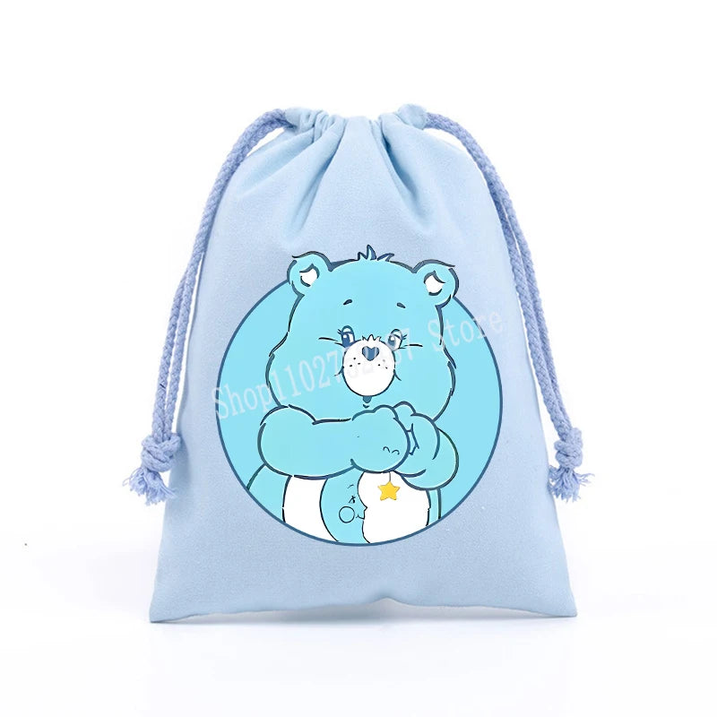Pochette à cordon en toile – Bisounours, 3 tailles – vue 21 | BubuKawaii
