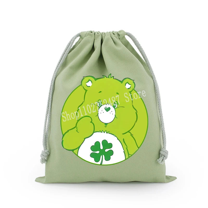 Pochette à cordon en toile – Bisounours, 3 tailles – vue 22 | BubuKawaii