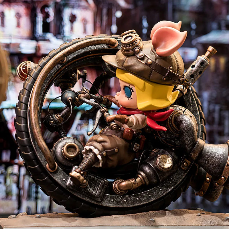 Pop Mart – Steampunk Monowheel Molly – Édition limitée – vue 2 | BubuKawaii