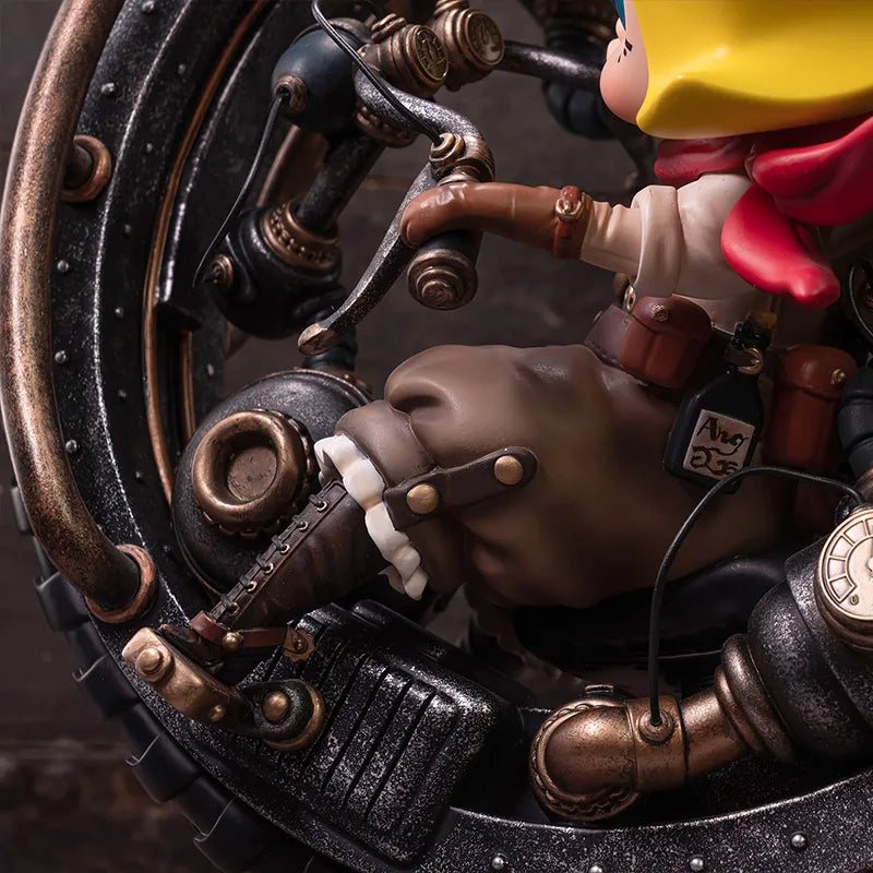 Pop Mart – Steampunk Monowheel Molly – Édition limitée – vue 5 | BubuKawaii