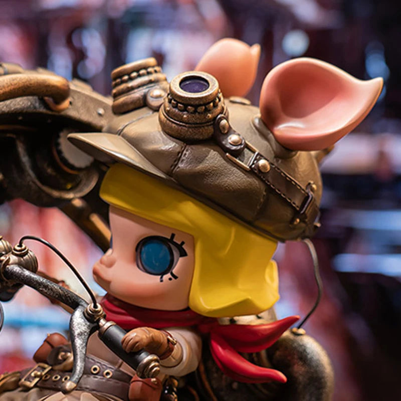 Pop Mart – Steampunk Monowheel Molly – Édition limitée – vue 6 | BubuKawaii