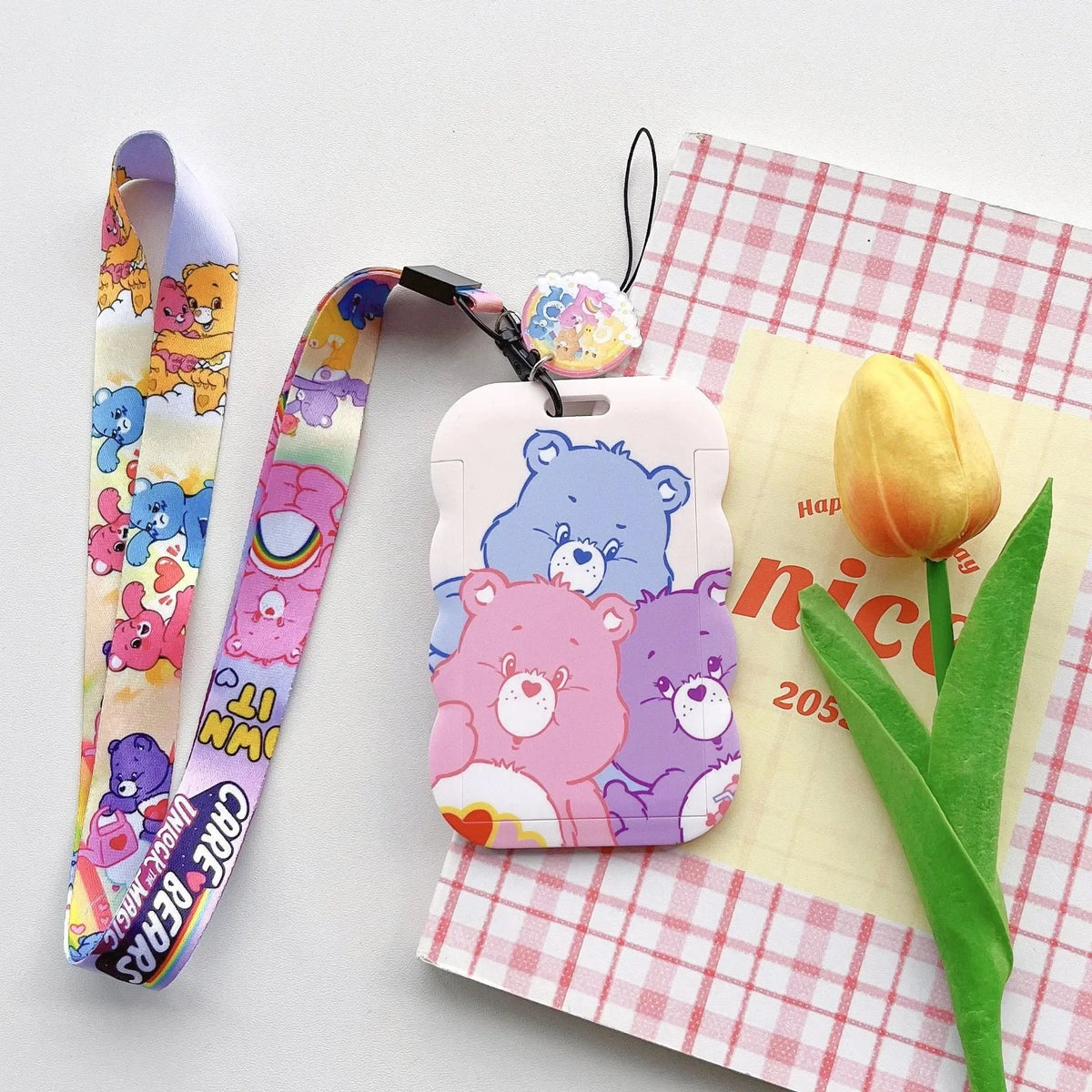 Porte-carte à tour de cou – Bisounours – vue 11 | BubuKawaii