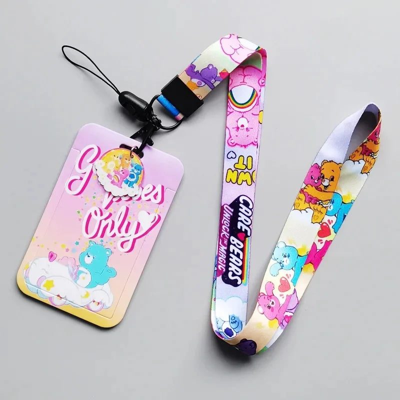 Porte-carte à tour de cou – Bisounours – vue 12 | BubuKawaii