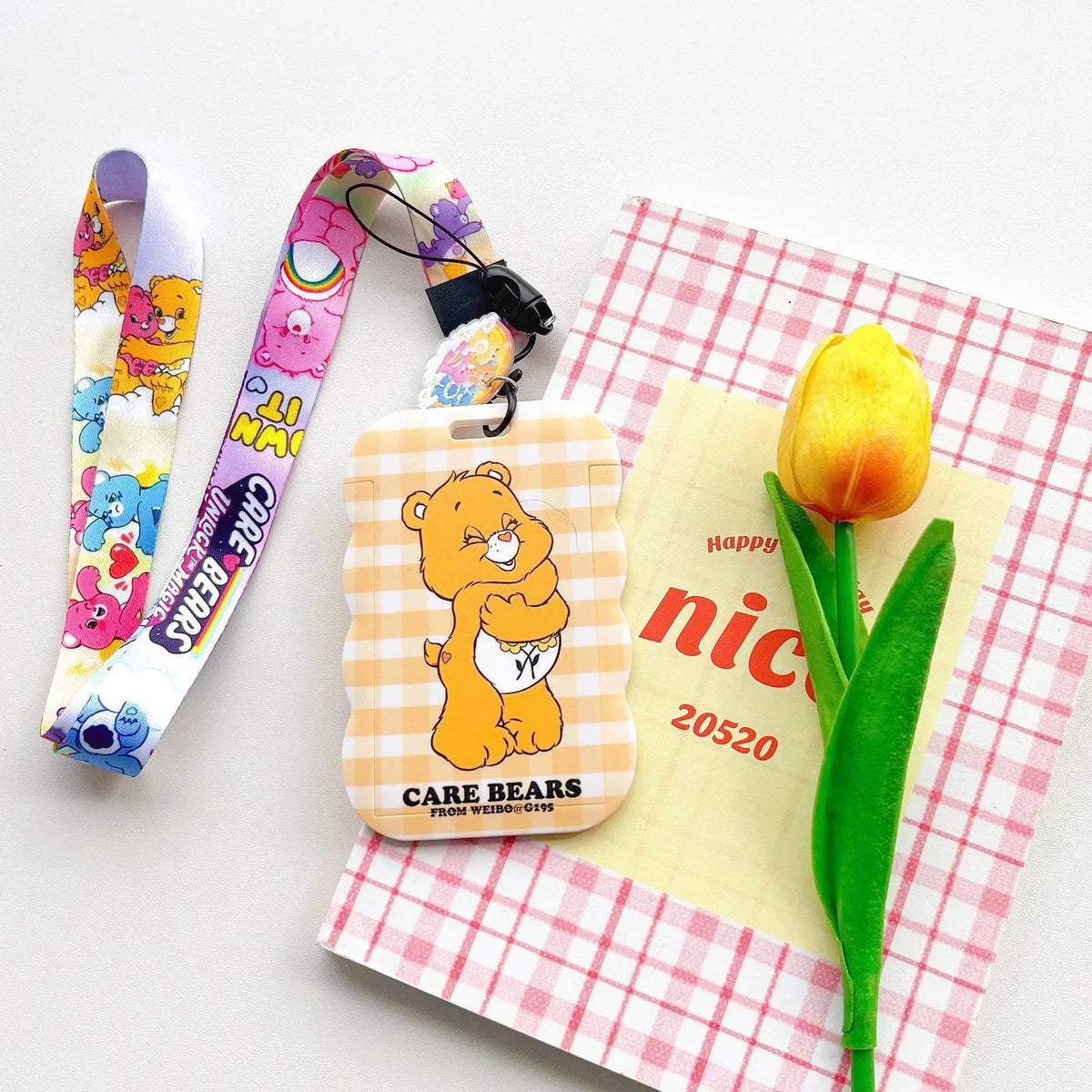 Porte-carte à tour de cou – Bisounours – vue 18 | BubuKawaii