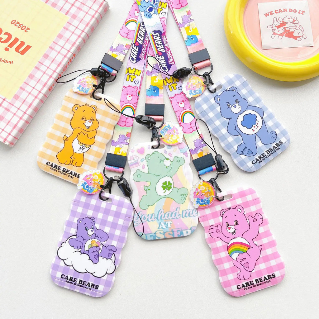 Porte-carte à tour de cou – Bisounours – vue 2 | BubuKawaii