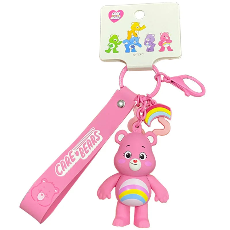 Porte-clés figurine Bisounours – Dragonne silicone – vue 6 | BubuKawaii